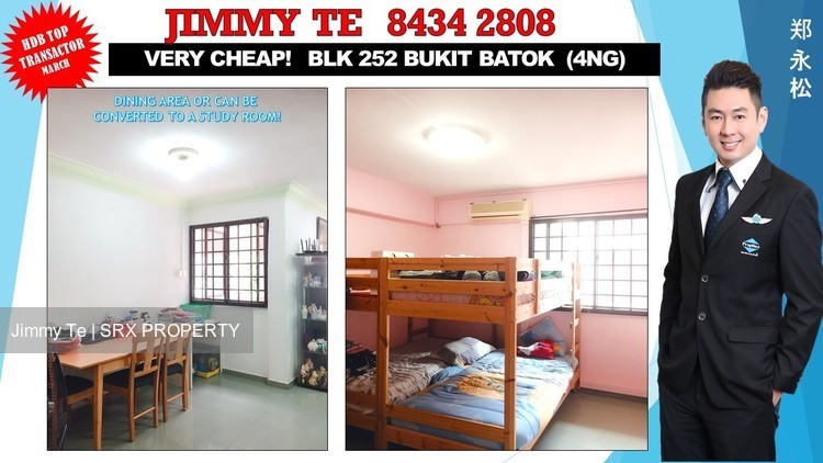 Blk 252 Bukit Batok East Avenue 5 (Bukit Batok), HDB 4 Rooms #171189912